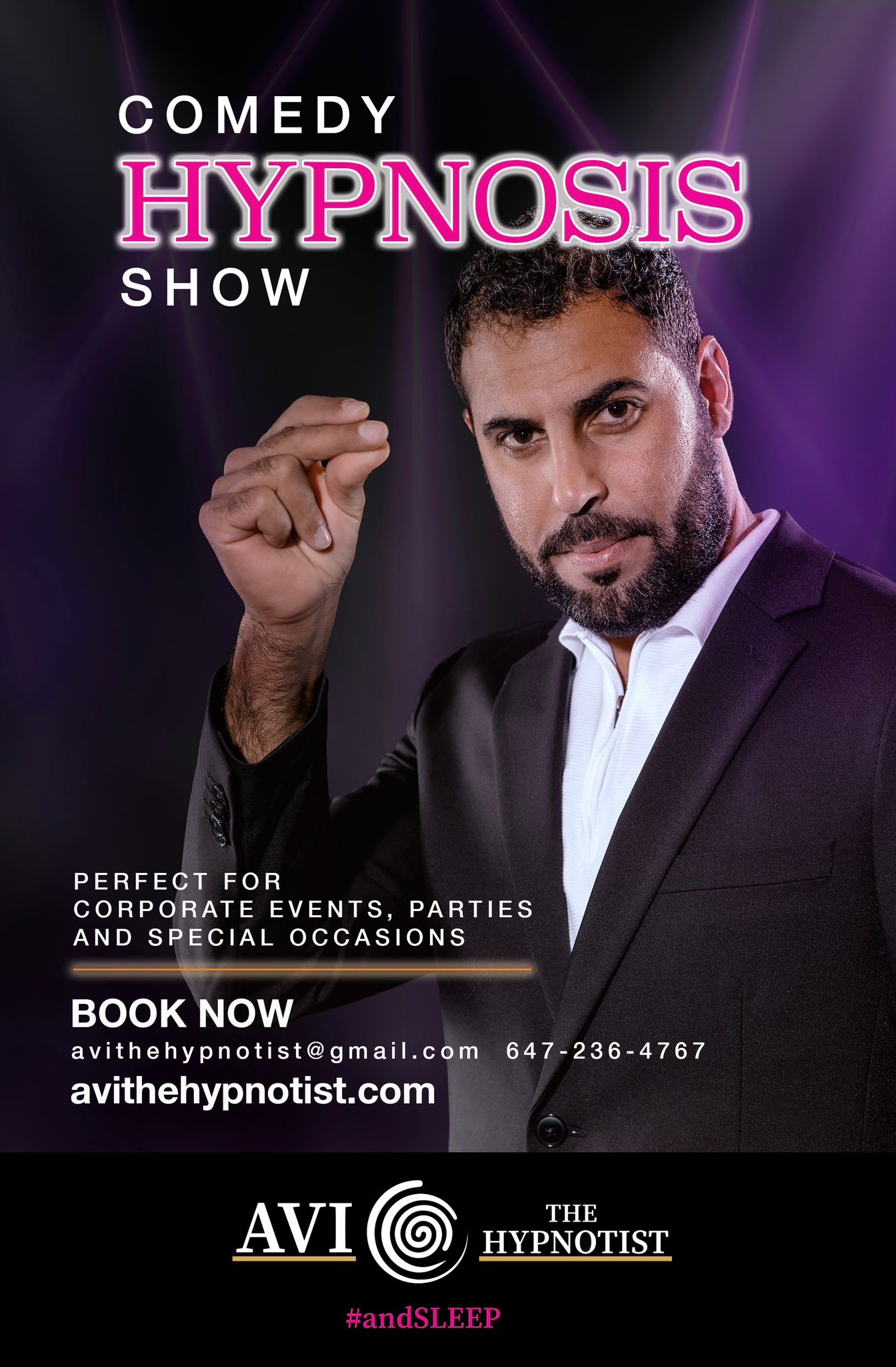 AvitheHypnotistPoster Avi the Hypnotist Poster